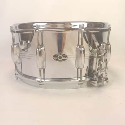 *Slingerland 6.5x14"Super Sound King COB Snare Drum 10Lug #121 Vintage 70s Brass image 1