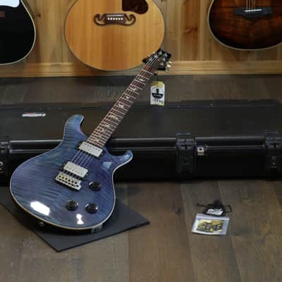 2003 PRS Custom 22 Tremolo Electric Guitar Whale Blue + HSC image 1
