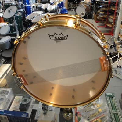 Paiste Spirit of 2002 by Jeff Ocheltree 14 x 5 Snare Drum Bronze - RARE Limited Edition image 8