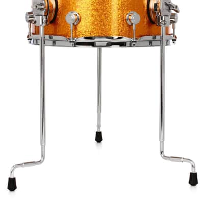 DW Performance Series Floor Tom - 12 x 14 inch - Gold Sparkle FinishPly image 1