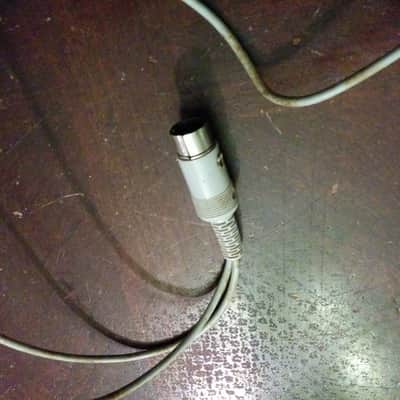 Vintage 3-pin DIN Klein Tuchel Male Mic to screw connection and cut cable 1960s Grey image 2