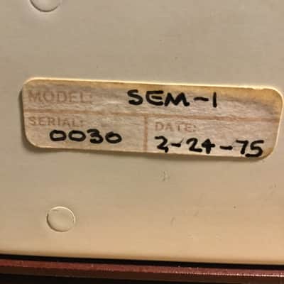 Oberheim SEM-1 1975 Tan/brown image 3