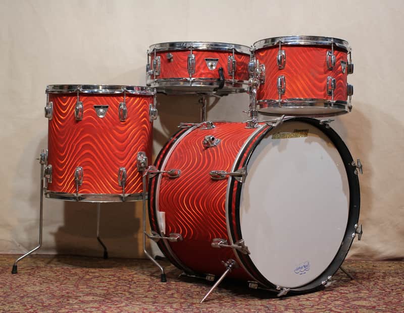 Ludwig S-300 Standard Series Drum Set with 20" Bass Drum 1969 - 1974 image 2