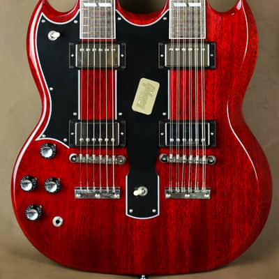 Gibson Custom EDS-1275 Lefty Heritage Cherry Doubleneck Left Handed image 2