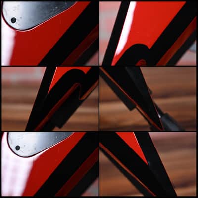 Dean USA Dime Razorback V Red with Black Bevels 2007 w/OHSC image 13