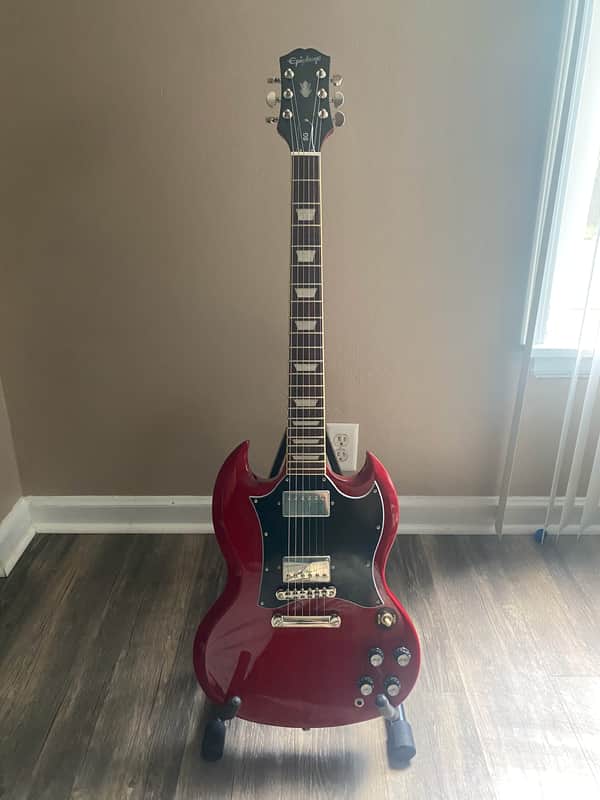 Epiphone SG Standard with Laurel Fretboard 2020 - 2025 - Cherry image 1