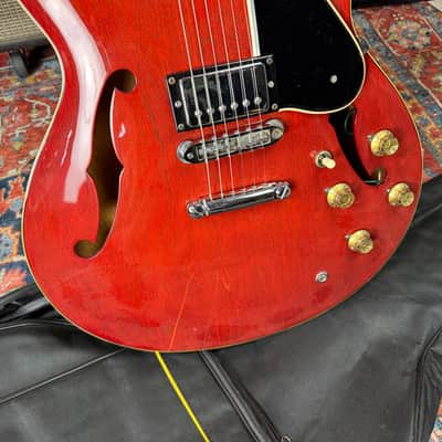 Yamaha SA700 Semi Hollowbody ES335 Type Persimmon Red 1979 image 13