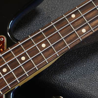 2020 Fender Custom Shop 1964 Jazz Bass Electric Bass Relic Black + COA OHSC image 10