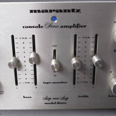 Early Marantz, 1970 Model 30 Stereo Amplifier - Sun Valley - "Patent Pending" image 8
