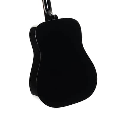 Cort Earth Series 60 Dreadnought Acoustic Guitar - Black Gloss image 6