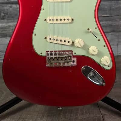 Fender Custom Shop 1960 Stratocaster Journeyman Relic, Aged Candy Apple Red image 2