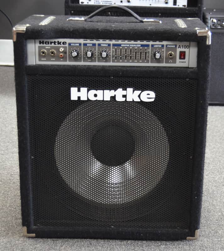 Hartke Hartke – A100 Bass Combo Amplifier 100w – Used - Black | Reverb