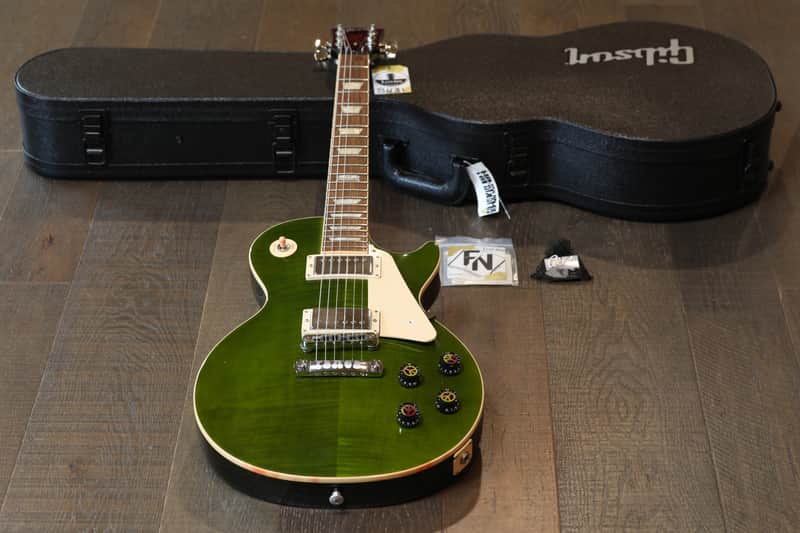 Orianthi Owned and Played and Signed! Gibson Les Paul Peace 2014 - Mellow Out Green + hard Case image 1