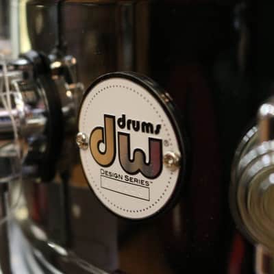 DW Drum Workshop Design Series - 6.5x14" Black Nickel Over Brass Snare Drum image 4