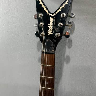 1998 Washburn Dime 332 - Blackjack misprint “Dimebag Darbell” image 8