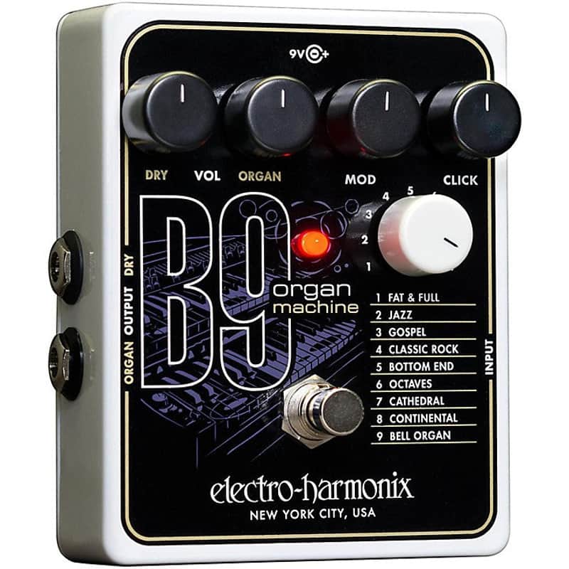 Electro-Harmonix B9 Organ Machine Guitar Effects Pedal image 1