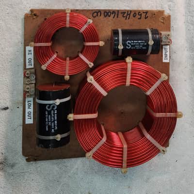 Handcrafted X-OVER, SOLEN components , 2 Way , 250 Hz cutoff, 1600 Watts of power (pair) image 2