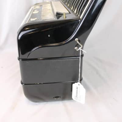 4362 - Black Hohner Electravox N Piano Accordion 41 120 - For Parts or Repair image 2