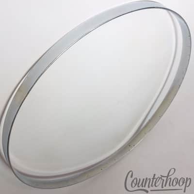 Gretsch 14"Straight Stick-Chopper Chrome Snare Drum/Tom Batter/Resonant Rim/Hoop image 2