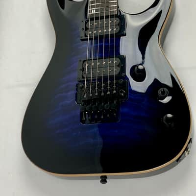 ESP E-II Horizon QM FR Reindeer Blue RDB Electric Guitar + Hard Case B-Stock E2 EII E 2 E II image 8