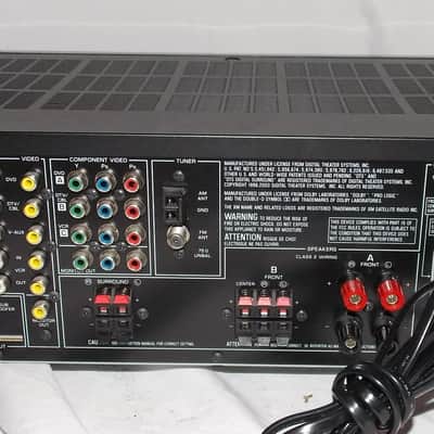 Yamaha HTR-5930 receiver with manual and remote image 5