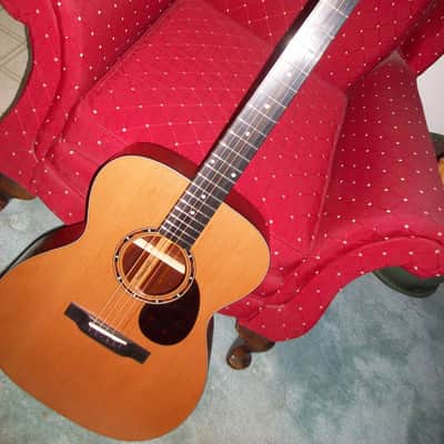 Eastman  E2OM-CD All Solid Wood Natural Satin image 10