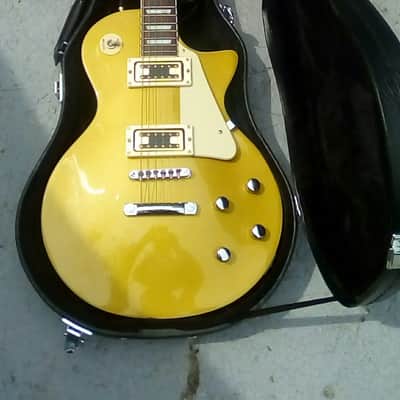 Gorgeous Samick Artist Series LS650 Goldtop Les Paul, Set Neck, GFS Alnico V's w/ Coil Split, Case image 1