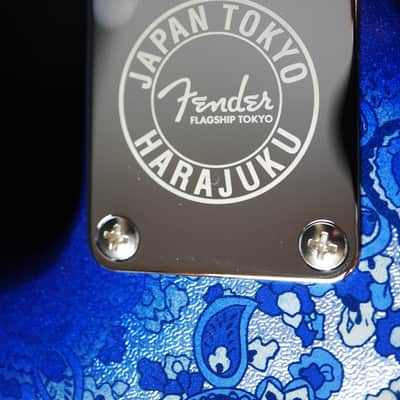 *NEW IN BOX* Fender MIJ Limited Stratocaster 2025 – Rare Indigo Paisley, Flagship Tokyo Exclusive Color image 13