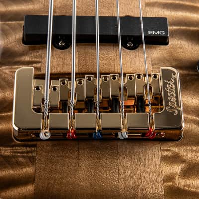 Spector USA Custom Shop Doug Wimbish Signature Series 5 String Faded Natural Gloss image 6