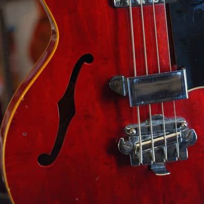 Gibson 1967 EB-2 Bass, Cherry (Pre-Owned) image 5