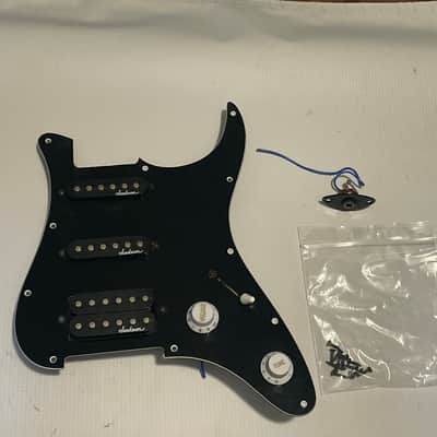 1997 Korean Jackson Performer PS-1 Stratocaster Loaded Factory 3 Ply Pickguard Pickups, Electronics