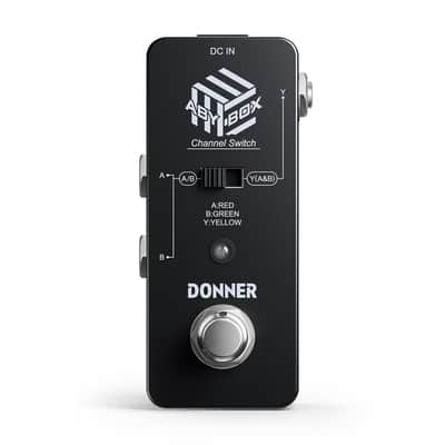 Donner ABY Box Line Selector AB Switch Mini Guitar Effect Pedal True Bypass image 7