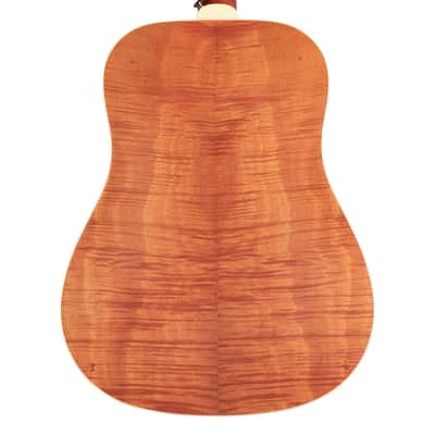 Guild D-240E Limited Flamed Mahogany Dreadnought A/E Guitar - Natural image 7