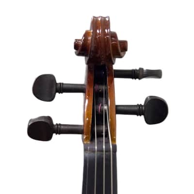 Left-Handed 4/4 Full Size Solid Wood Violin w/ Case Brazilwood Bow Rosin & Shoulder Rest image 5