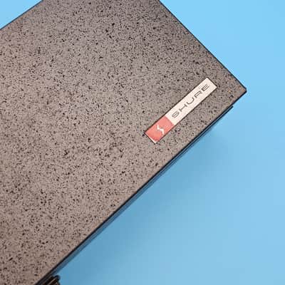 ☆Vintage 1970s Shure Metal Microphone Case - SM57 SM56 Mic Box image 2