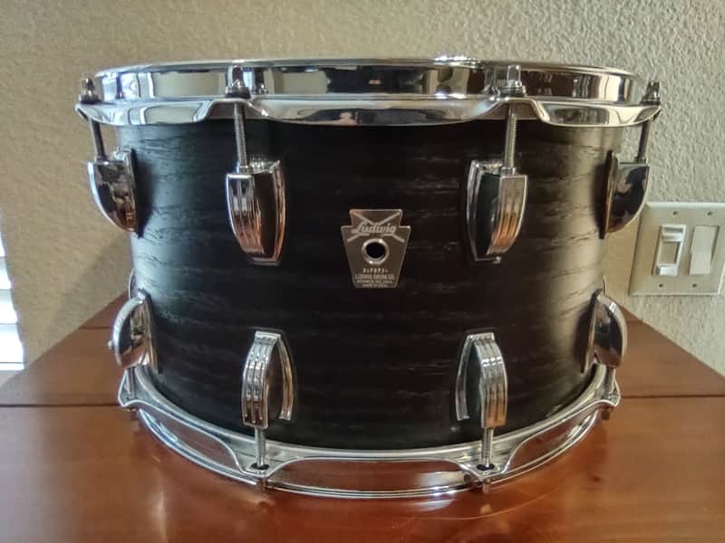 Ludwig  Classic Maple Snare Drum - 14" x 8" - Black image 1