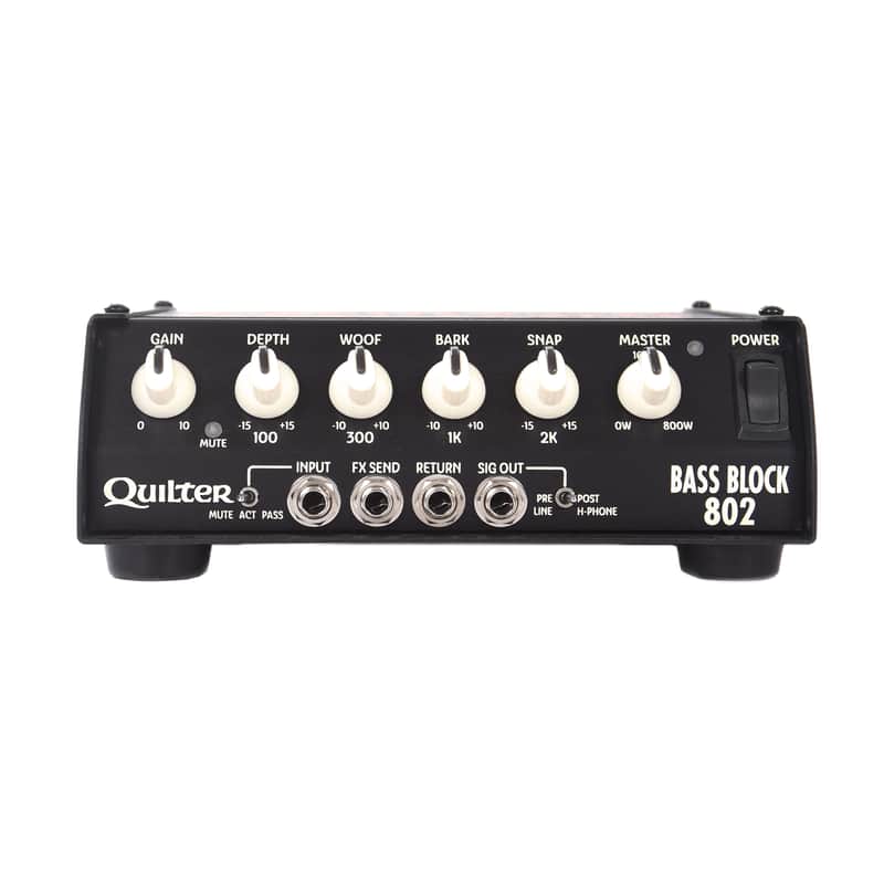Quilter Bass Block 802 800-Watt Bass Amp Head image 1