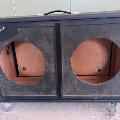Fender Bassman Showman 2x12" Guitar Speaker Cabinet 1960’s image 5