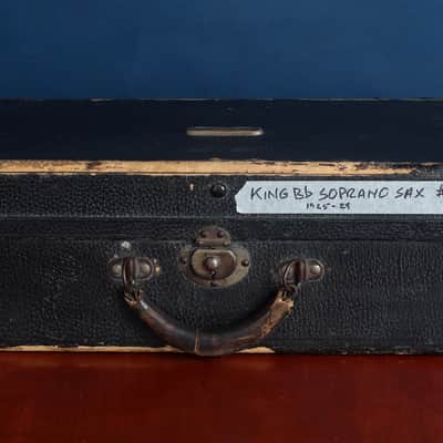 King Bb Soprano Saxophone 1926-27 - Lacquer / Spectacular! image 22