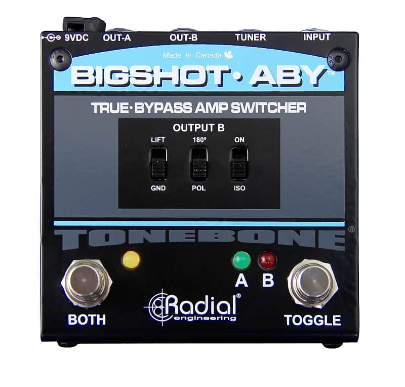 Radial Bigshot ABY True-Bypass Amp Switcher V2 image 1