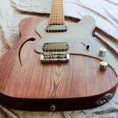 Build to order GB Liuteria Traditional Tele Semi Hollow Custom shop - grape marc image 16