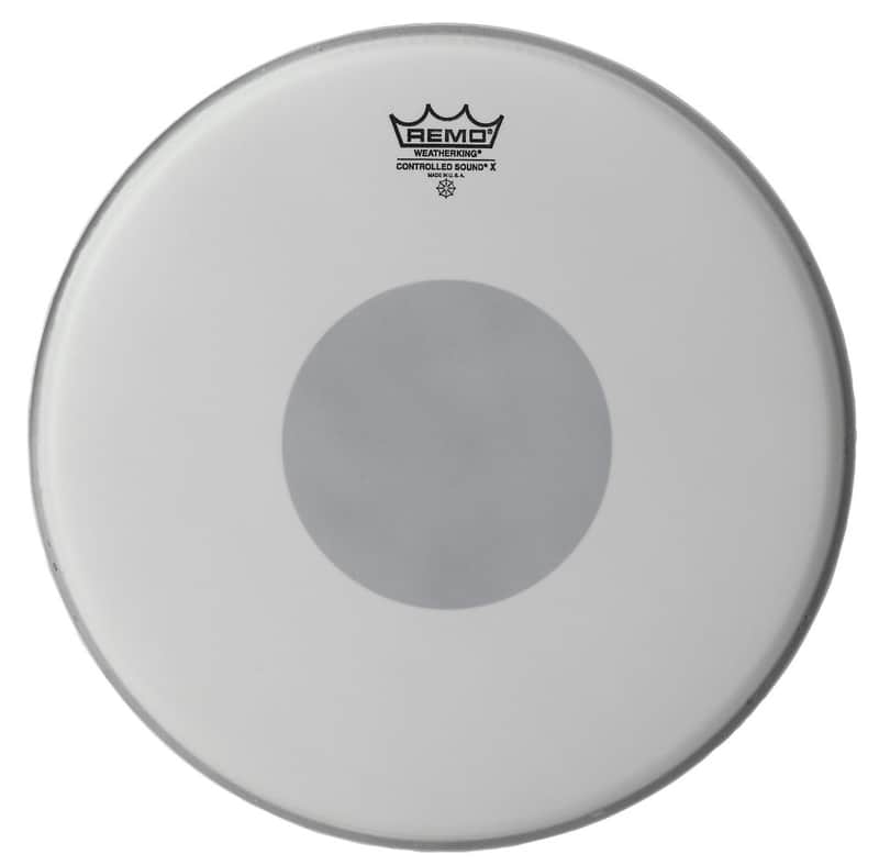 Remo Emperor X Coated Bottom Black Dot Snare Drum Head 13" image 1