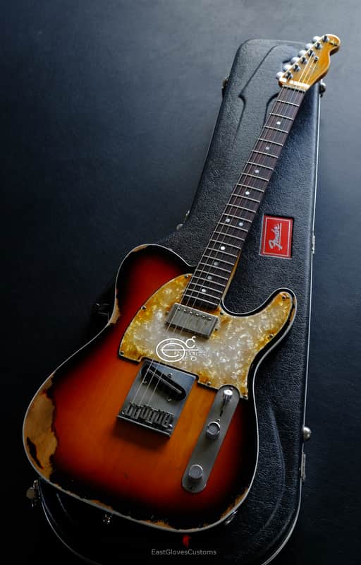Fender American Deluxe Telecaster Sunburst Made in USA Heavy Aged Relic (RARE) image 1
