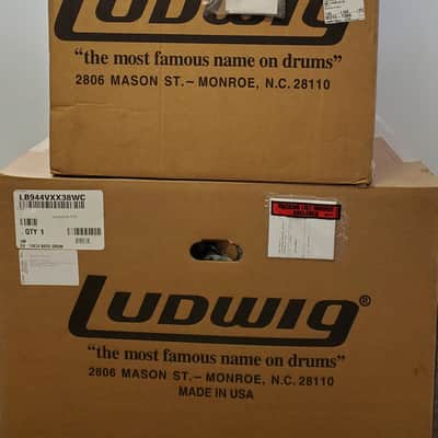 Ludwig *Pre-Order* Vistalite Clear Custom 14x24/16x16/8x12 Acrylic Kit Drums Shell Pack | Made in the USA | Special Order | Authorized Dealer image 5
