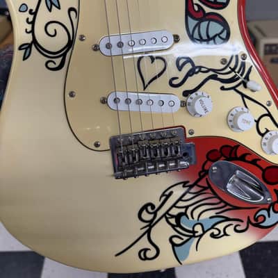 Fender Jimi Hendrix Artist Series Signature Monterey Stratocaster 2017 - 2018 - Monterey Graphic image 19