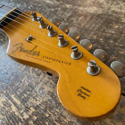 1988 Fender Japan ST-62 '62 Reissue Stratocaster Charcoal Burst FujiGen MIJ E-Serial image 6