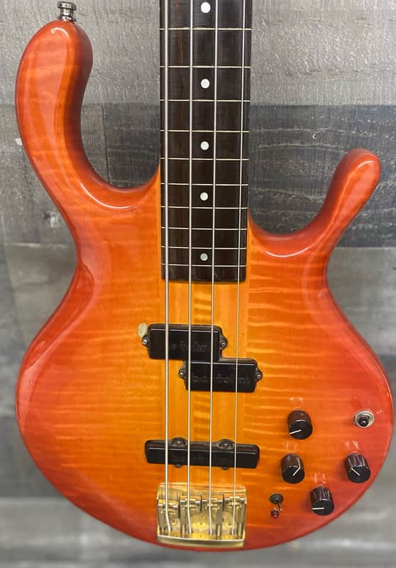 Pedulla Buzz Bass 1987 Orange Burst image 1