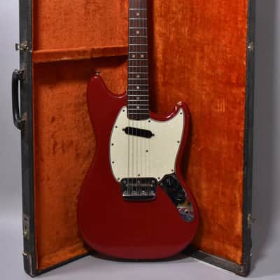 Immagine 1966 Fender Musicmaster II Dakota Red w/OHSC - 1