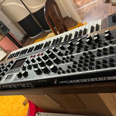 Moog Minimoog Voyager XL 61-Key Monophonic Synthesizer 2010 - Black with Wood Cabinet image 2
