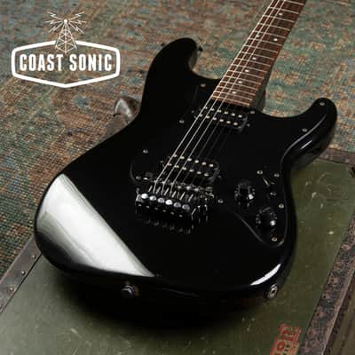 1985 Fender Boxer Series Stratocaster ST-555 All Black Made in Japan image 6